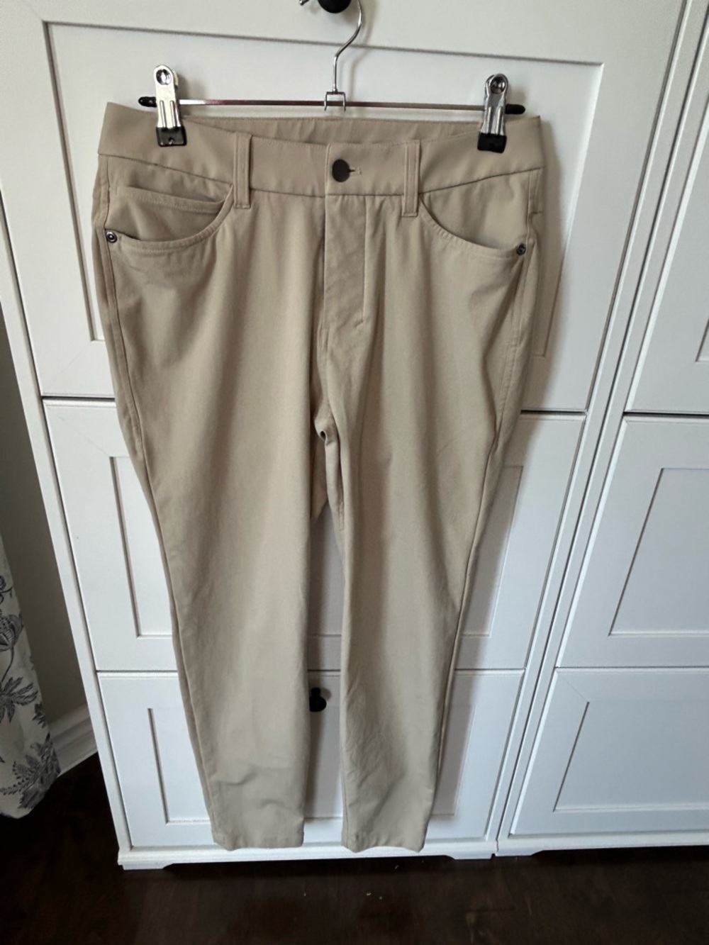lululemon athletica Men's Khaki Chino Pants - Tan - Picture 2 of 7